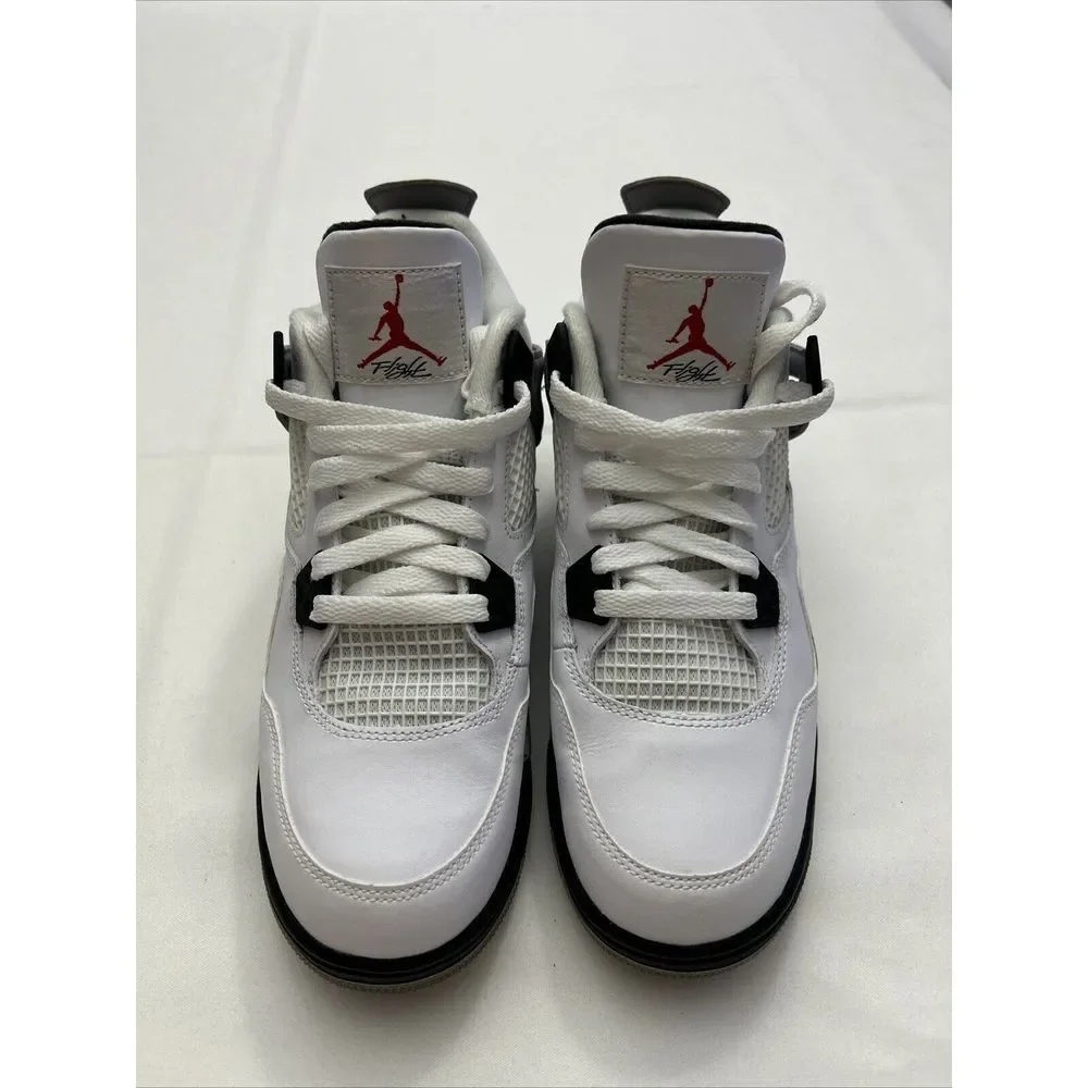 Nike Air Jordan 4 Golf Shoes Men's Size‎ 6.5/ Wmns 8🔥 White Cement CU9981 100